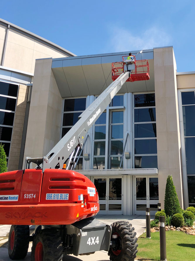 Houston, TX commercial power washing